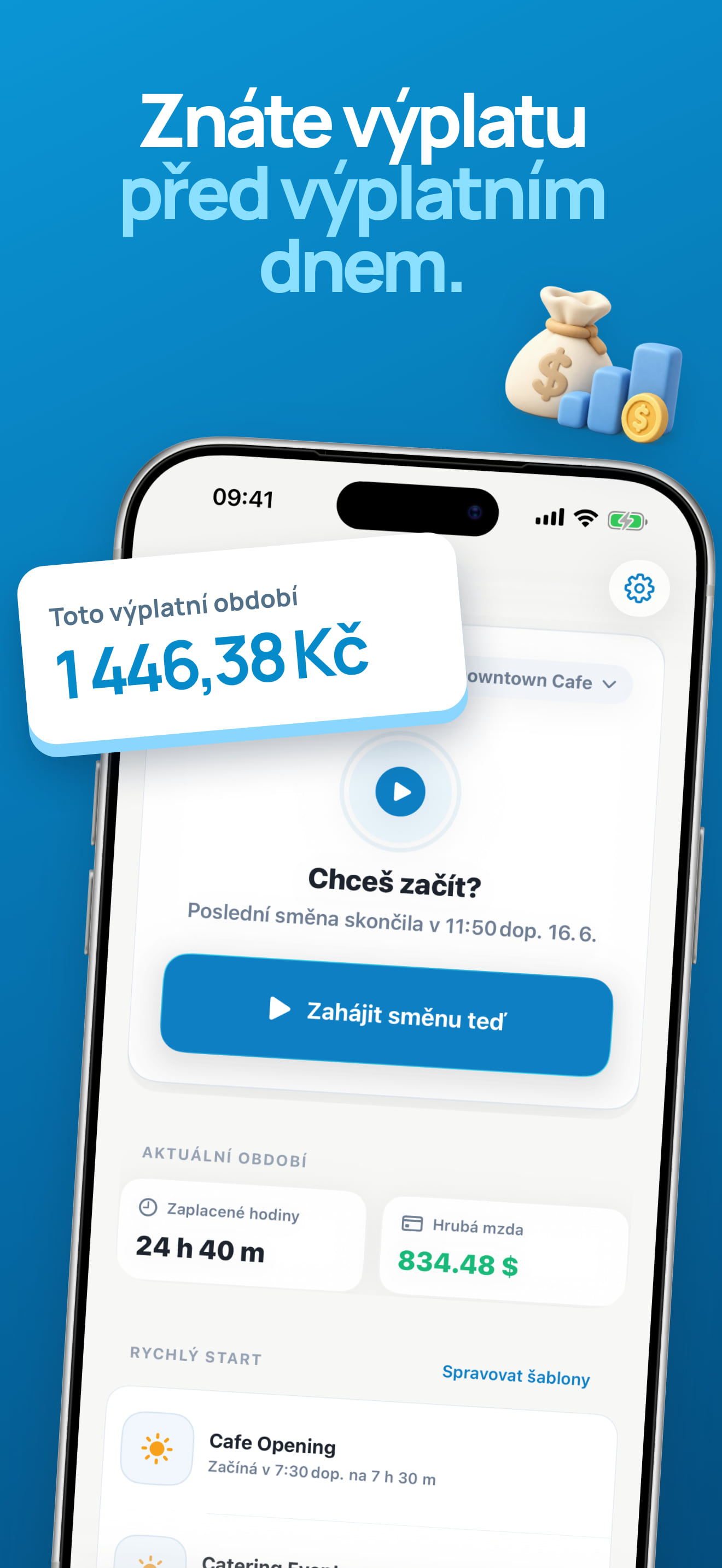 Kalkulačka hodinové mzdy a přesčasů