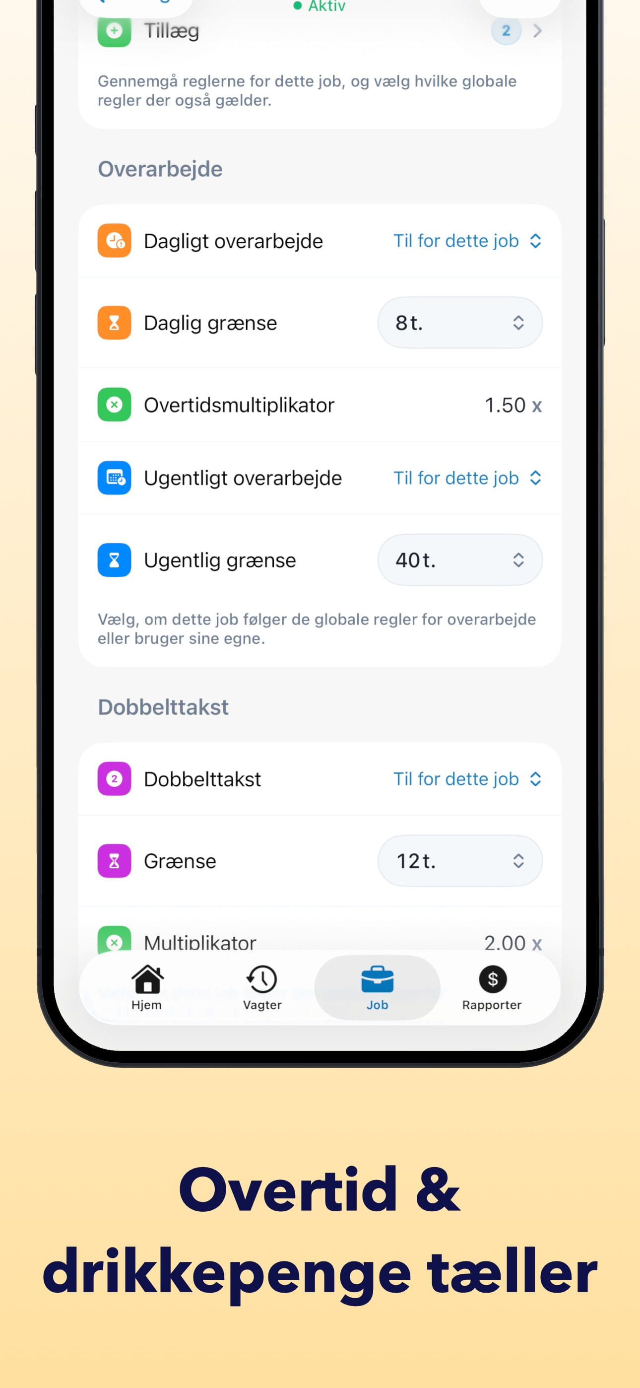 Timeregistrering - HoursKit