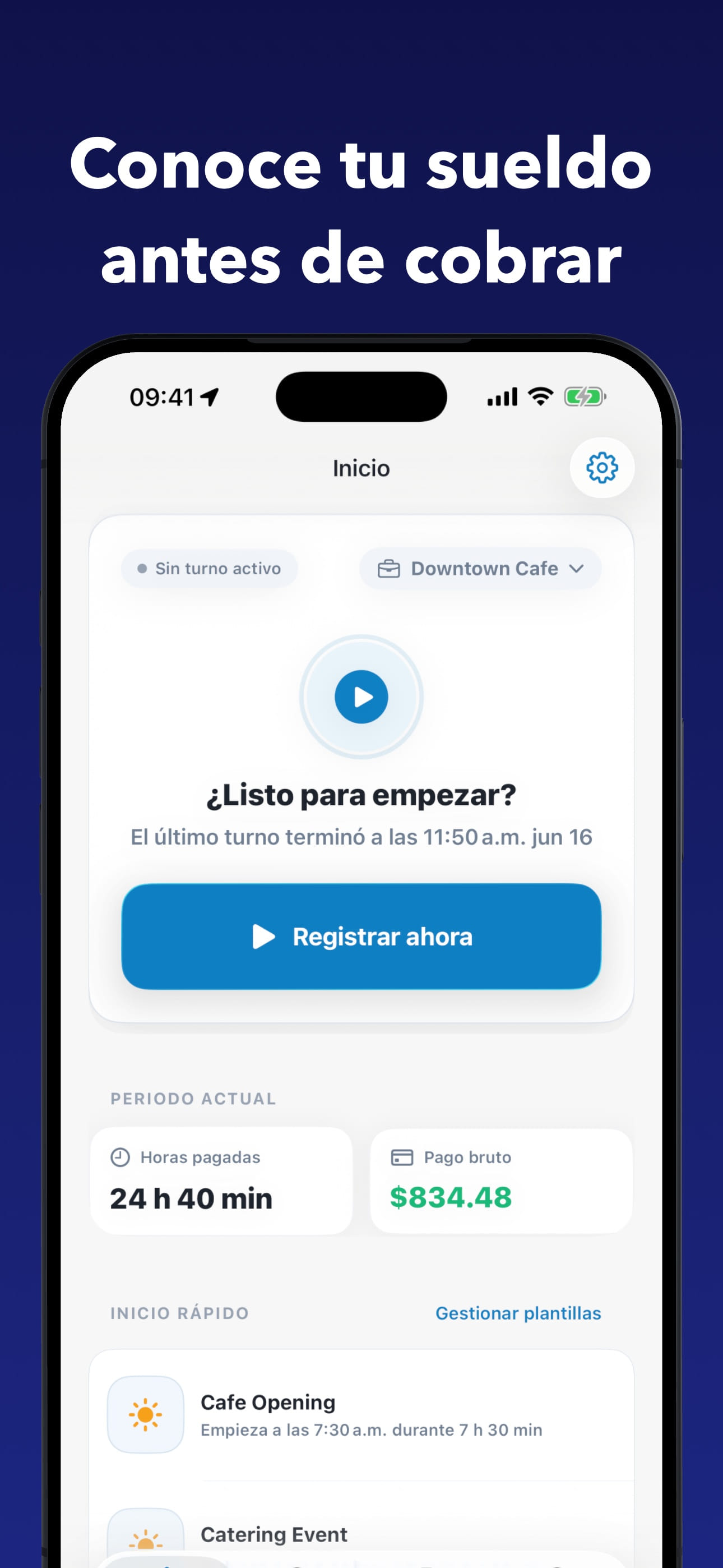 Control horario - HoursKit