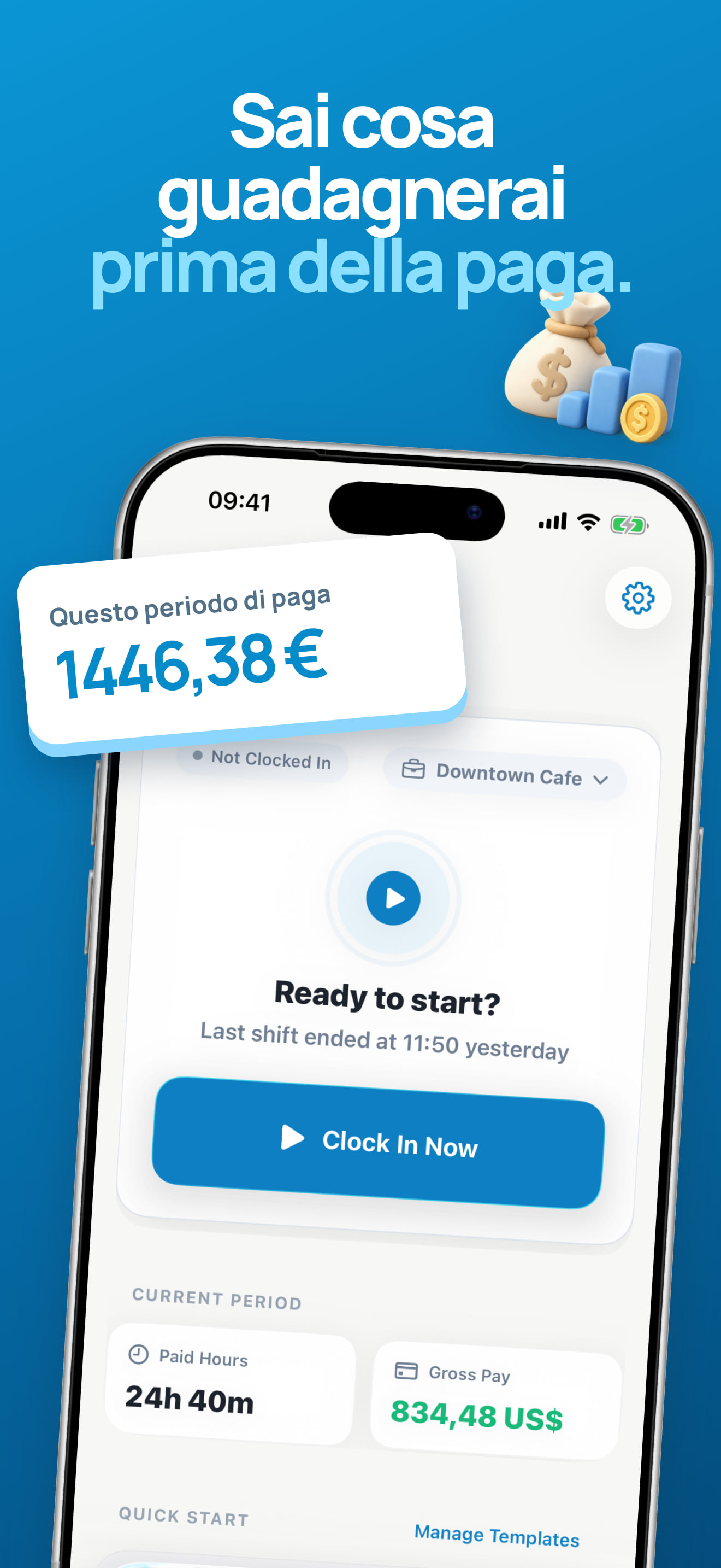 App per calcolare paga oraria e straordinari